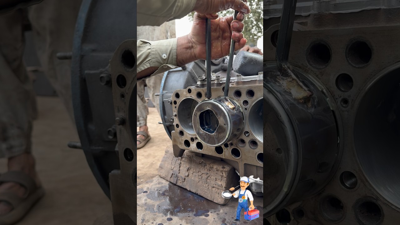 Precision Piston Fitment #automobile #mechanic #mechanical #shorts #viralshorts #trending #viral