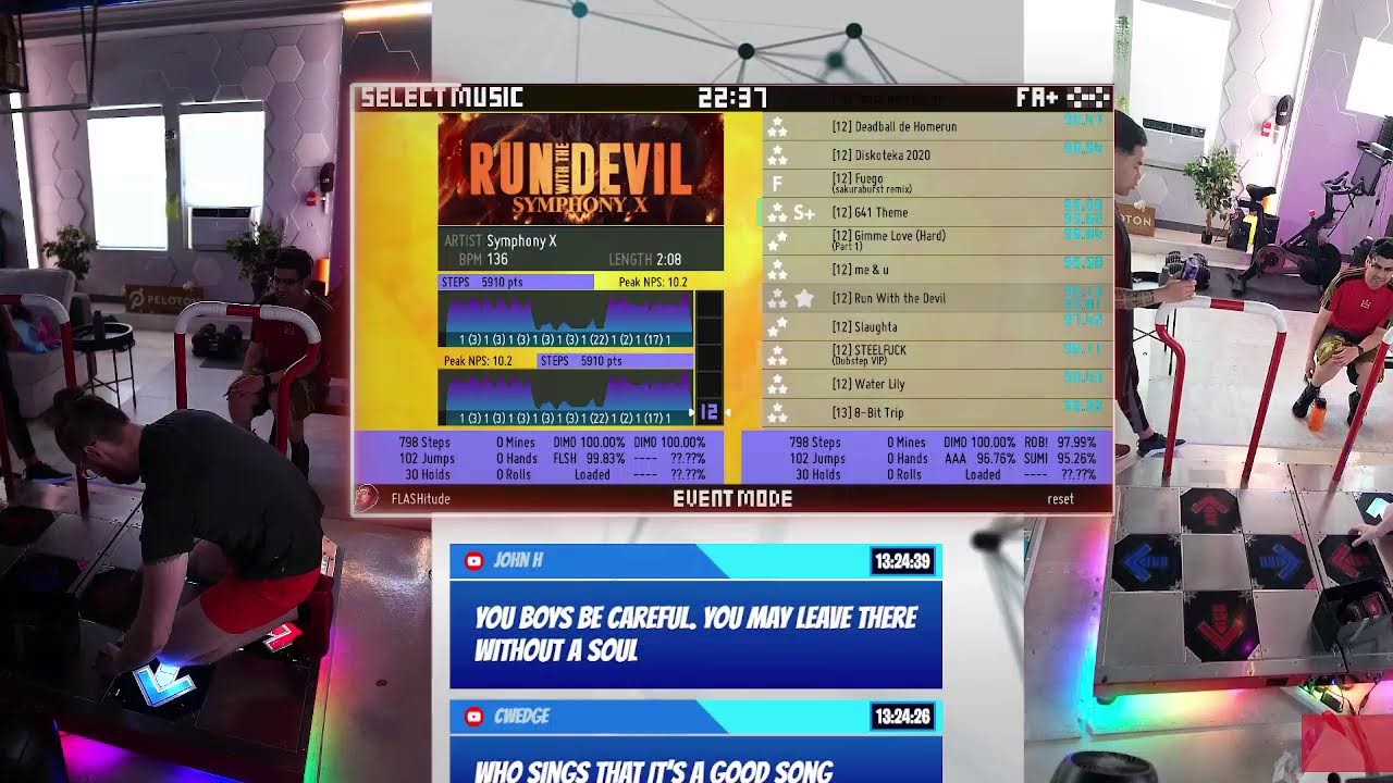 ITL with friends @FLASHitude on socials