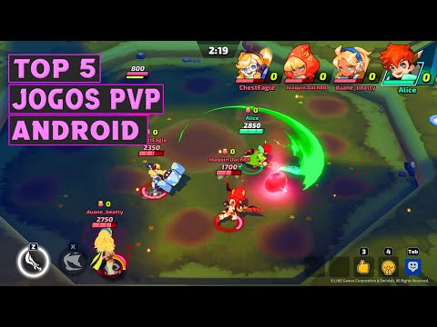 TOP 5 JOGOS DE 2 PESSOAS PARA ANDROID !! 