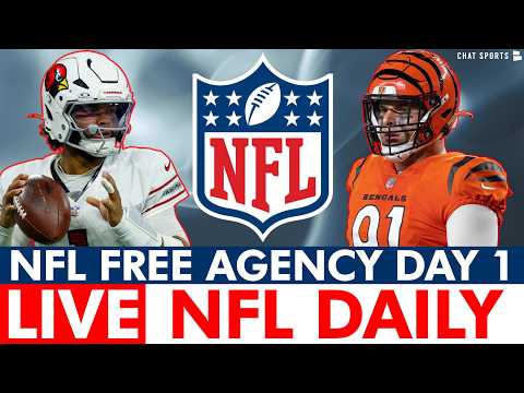NFL Free Agency 2026 LIVE - Day 1: Latest Signings, News, Trades, Rumors & Tracker thumbnail