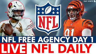 NFL Free Agency 2026 LIVE - Day 1: