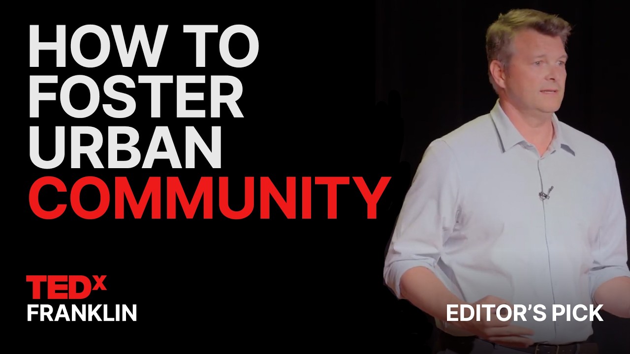Why do cities make us lonely? | Craige Hoover | TEDxFranklin