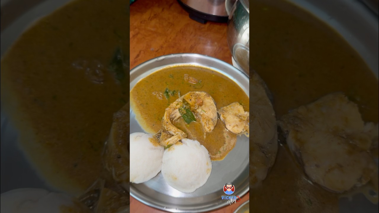 🚨சுட சுட மீன் குழம்பு இட்லி சாப்பிட அட்டகாசமா இருக்கும்
