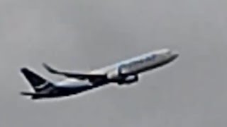 Amazon Air (ATI) Boeing 767-3P6(ER)(BDSF)(WL) Takeoff from Minneapolis [N409AZ]