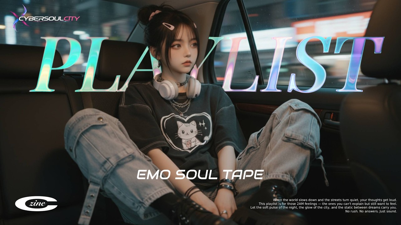 【𝙎𝙤𝙪𝙡 𝙏𝙖𝙥𝙚】EMO也可以很高級🎧壞情緒直接被載走🚗｜潮流 × 沒事放著聽 × 感性嘻哈｜✧情緒釋放室✧｜開車／工作／遊戲／通勤必備歌單