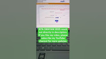 NTA SWAYAM 2025 Result Out | Download Scorecard Now | UG, PG, Certificate Exam