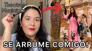 SE ARRUME COMIGO BEM PHYNA!!! 😍 Fui ao Theatro Municipal (RJ) ver uma peça de ballet! #grwm