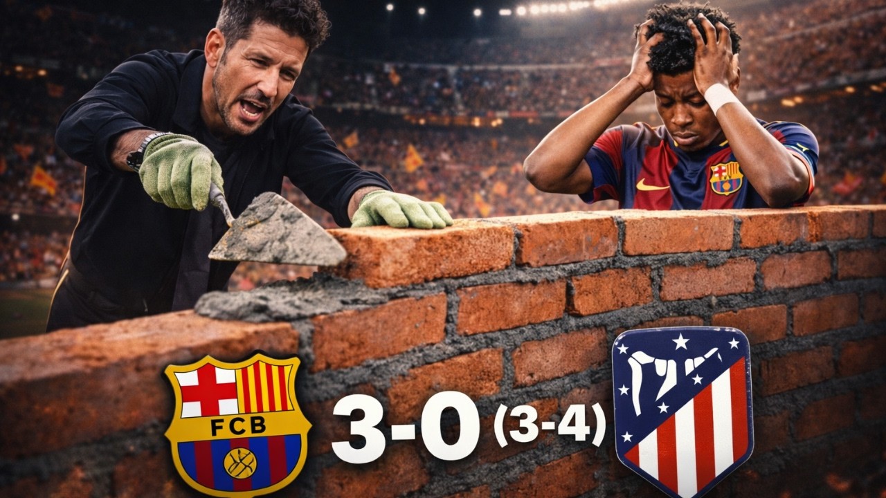 😮 No le dio al BARCA para ELIMINAR al ATLETICO de MADRID | Barcelona 3-0 Atlético de Madrid