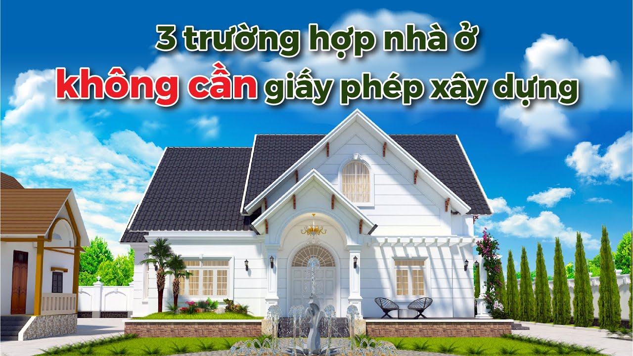 Theo Luật sửa đổi, những trường hợp nhà ở riêng lẻ nào... - youtube