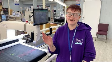 How to realign an edge to edge design on your Handi Quilter