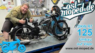 DKW RT 125/2 | Umbau auf Vape Zündung & Probefahrt | ost-moped.de