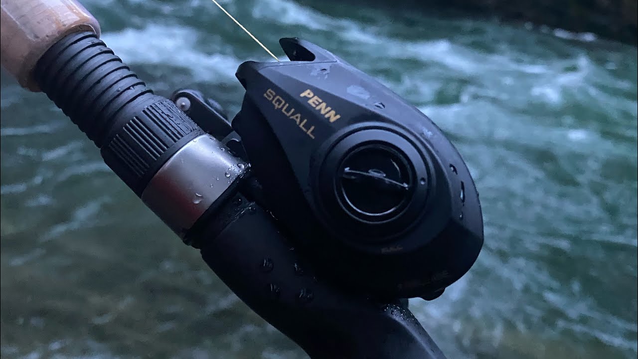 New PENN Squall Low Profile Baitcast Reel vs Steelhead Ghosts