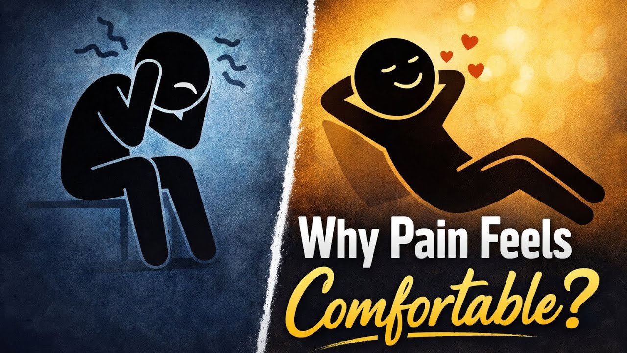 Why Pain Starts to Feel Like Comfort 😟| The Psychology ExplainedWhen Pain Becomes Your Comfort Zone