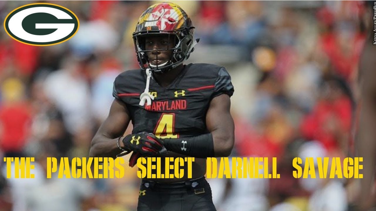 2019 NFL Draft: The Packers Select Darnell Savage S Maryland