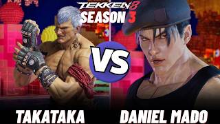 Tekken 8 - Takataka (Bryan) VS Danielmado (Jin) Ranked Match