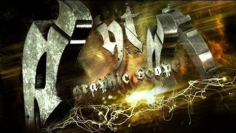 Graphic Scope - After Effects Intro Template - Element 3D