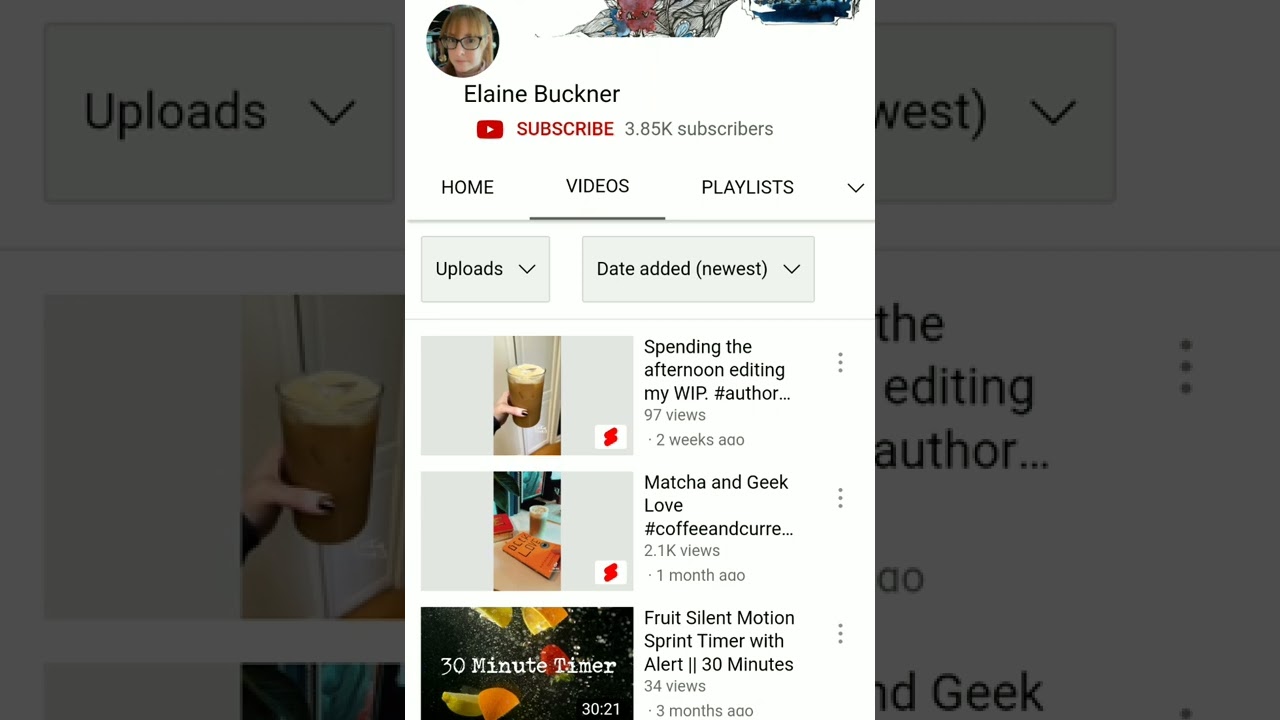 Elaine Buckner Horror Thriller needs 4000 Subscribers l HorrorTube AuthorTube