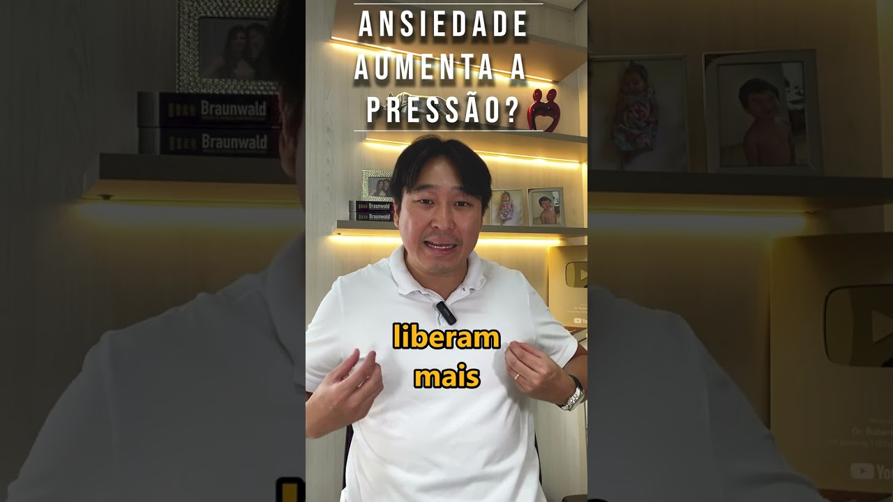 ANSIEDADE AUMENTA A PRESSÃO? #shorts