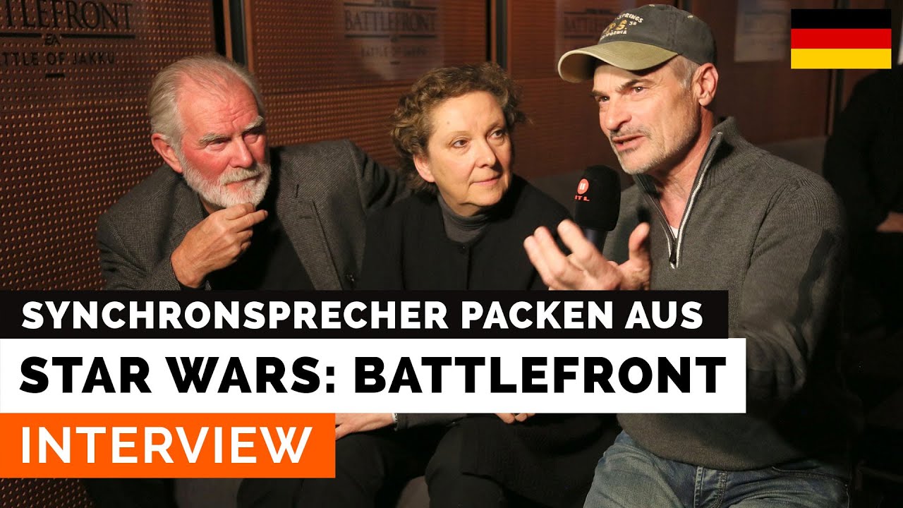 Interview mit den Star-Wars-Synchronsprechern (DE - Hamburg)