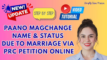 How to Change Name & Status sa PRC Online (2025 Update) | Step-by-Step PRC Petition Tutorial