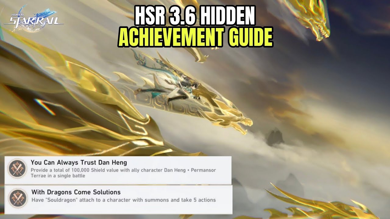 You Can Always Trust Dan Heng | With Dragons Come Solutions - HSR 3.6 Hidden Achievement Guide 