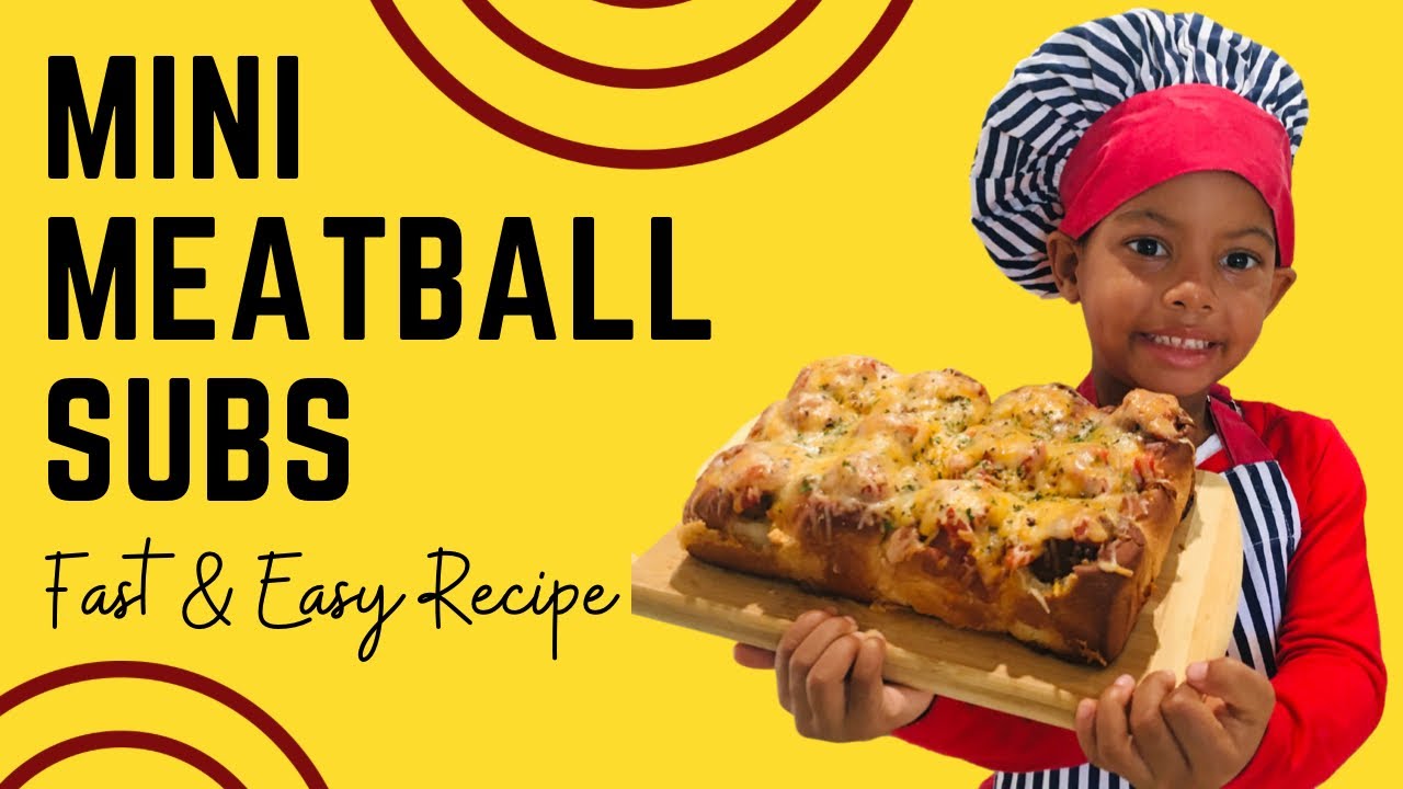 Mini Meatball Subs Quick & Easy YouTube