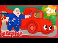 My Red Towtruck and The Wheel Bandits | Fun Animal Cartoons | @MorphleTV  | Learning for Kids