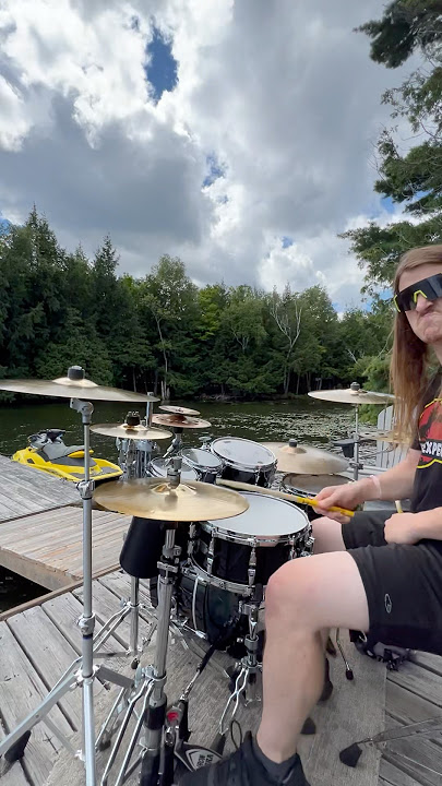 Jamming Dream Theater’s Honor Thy Father 😊🥁 #dreamtheater #mikeportnoy #drumcover #drums #drummer