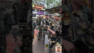 BSF BORDER SEQURITY FORCE ON DUTY TIME 🪖🪖🥷🥷#armyofficers #army @sahay1838 #armypower #military