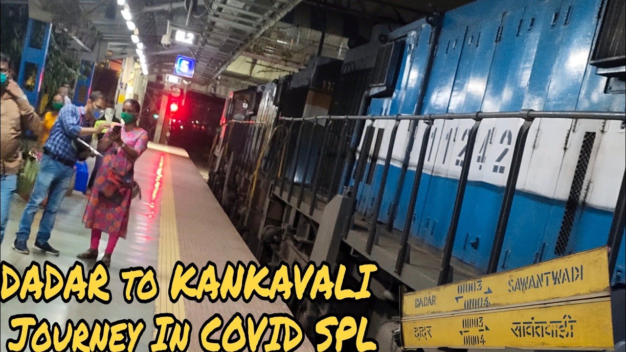MUMBAI to KANKAVALI In COVID SPL Train : My 1st Journey After Lockdown : Full Diesel Territory (KR)