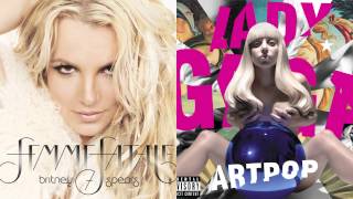 Up N' Donatella (Up N' Down Vs. Donatella Mashup) - Britney Spears Vs. Lady Gaga