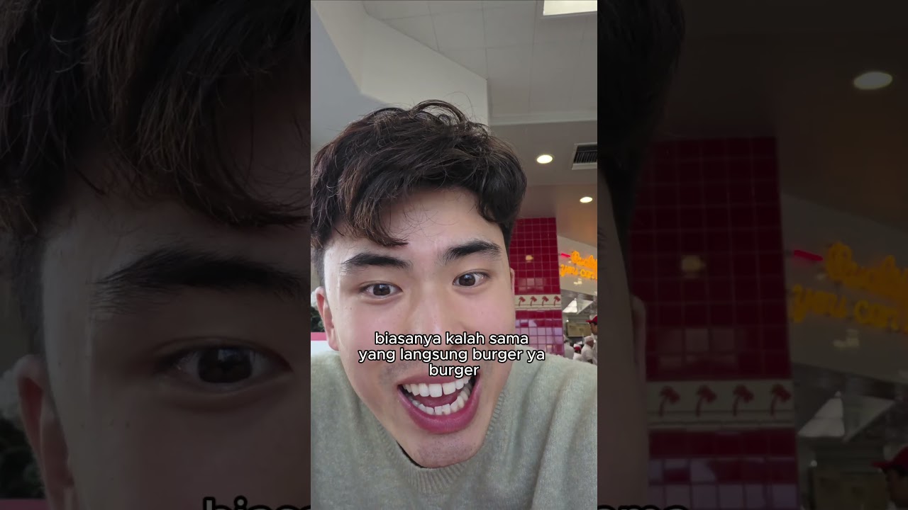 Nyobain burger viral Amerika