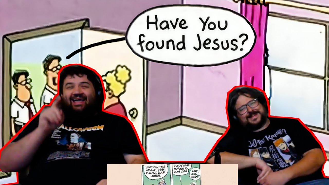 r/Goodboomerhumor | he's behind me isn't he... - @EmKay | RENEGADES REACT