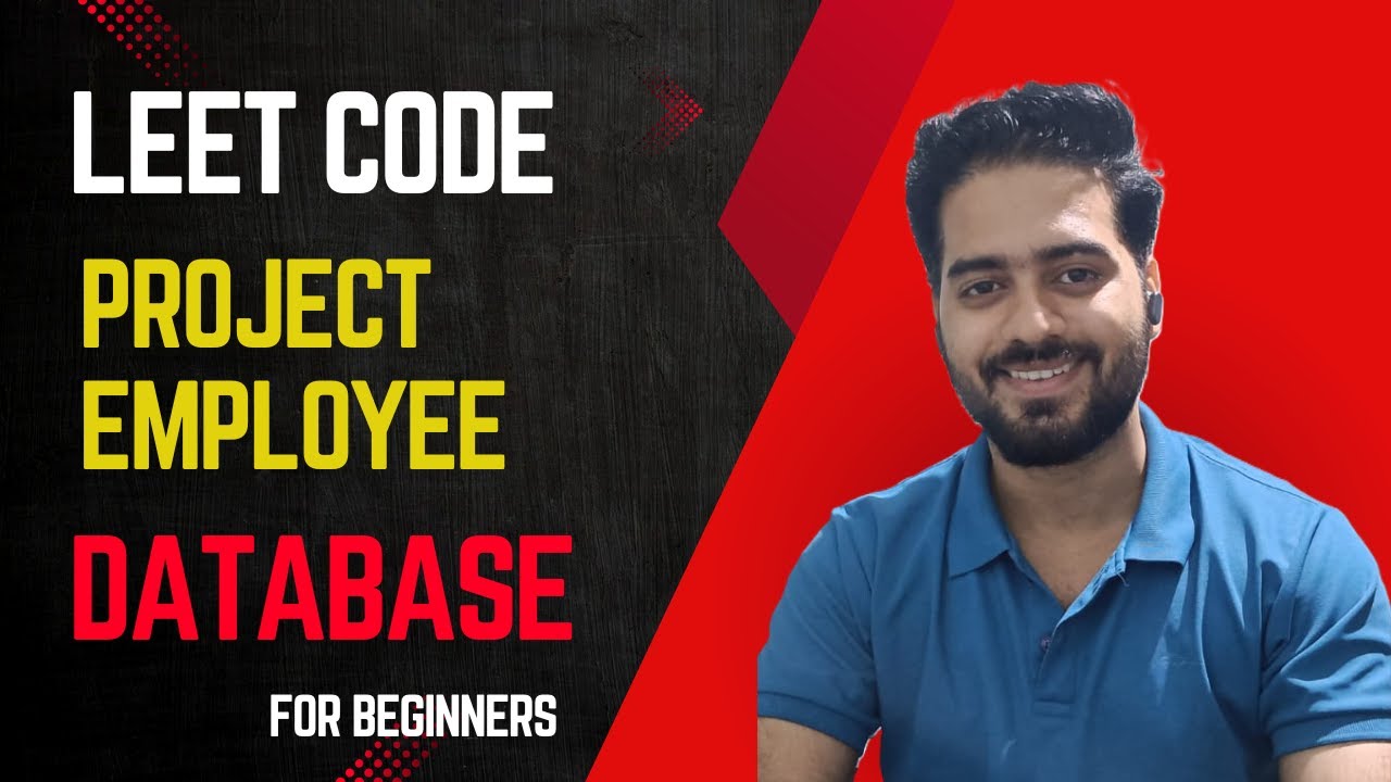 Project Employee | LeetCode | Database | Data Engineer | Problem Solving