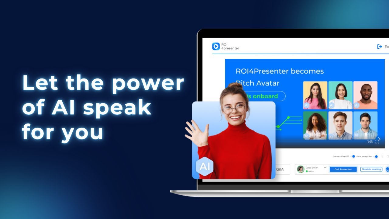 Pitch Avatar AI Sales Assistant: Let the Power of AI Speak For You
