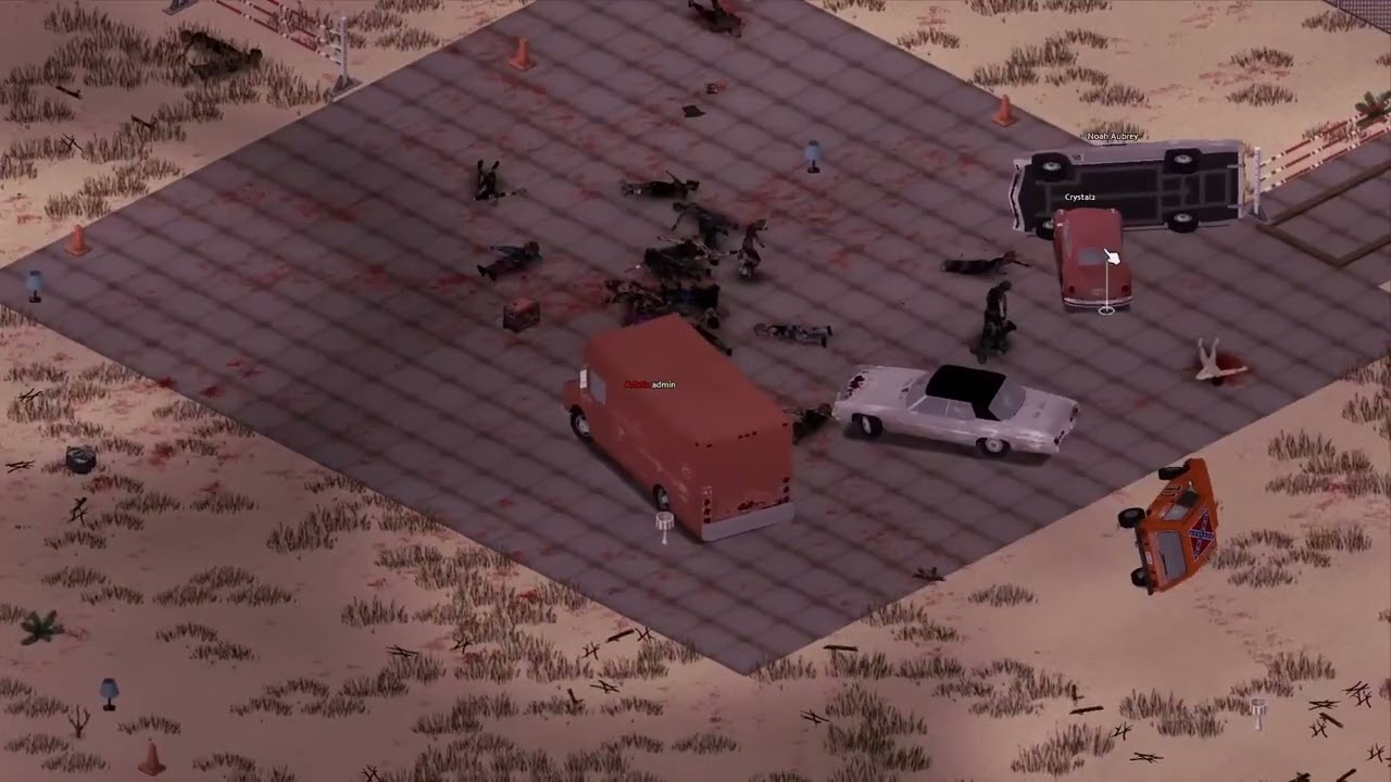 Z VEHICLE MANSLAUGHTER | Project Zomboid Multiplayer Event