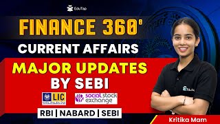 Finance Current Affairs RBI NABARD SEBI Preparation | Current Affairs MCQs | Finance 360 by EduTap