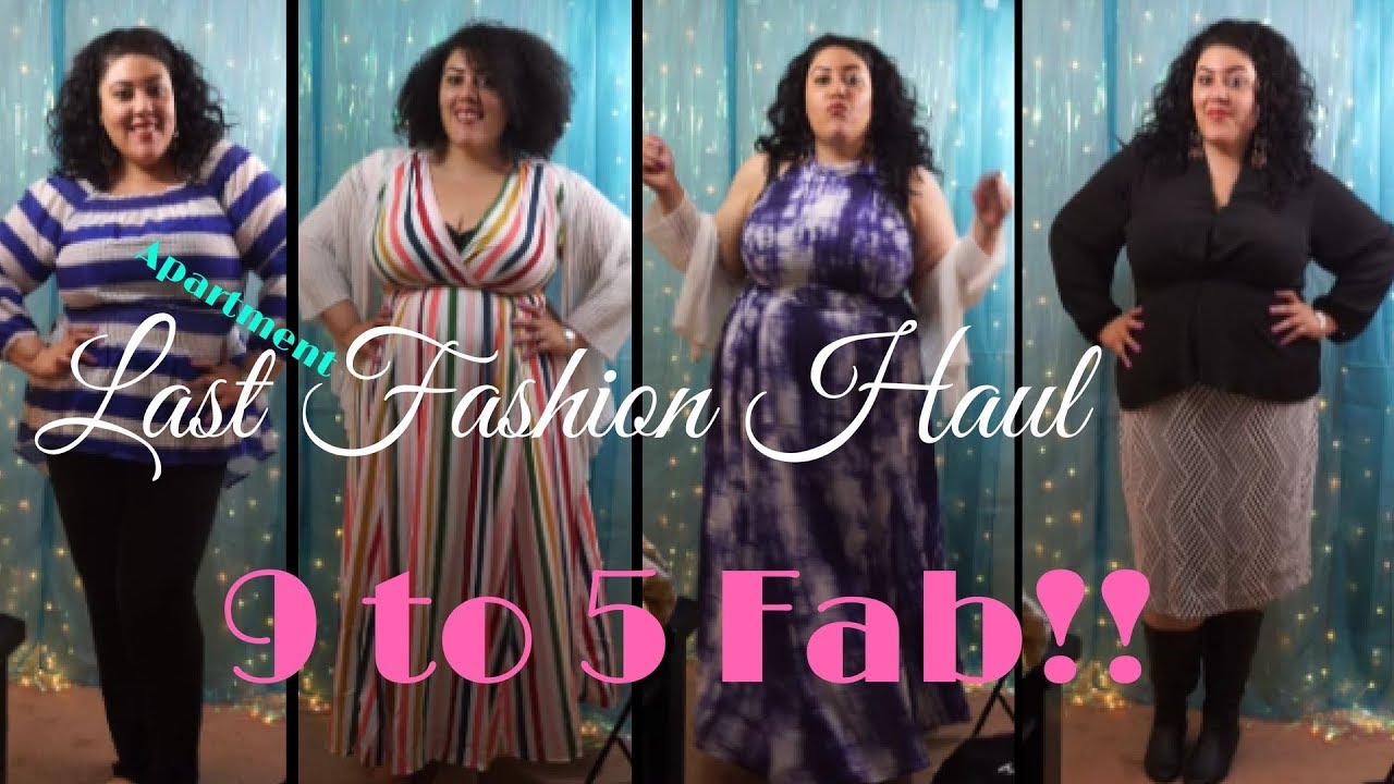 Last Fashion Haul...in the Apartment!!! Ft. CITY CHIC, ESHAKTI, GSLOVESME