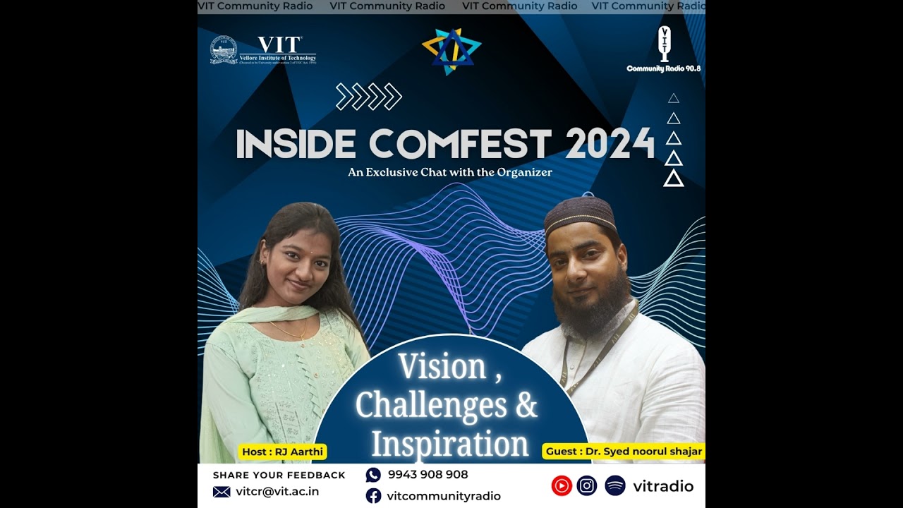 Inside ComFest 2024: An Exclusive Chat with Dr. Syed Noorul Shajar - RJ Aarthi