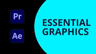 Pasar Grficas De After Effects A Adobe Premiere  Essential Graphics