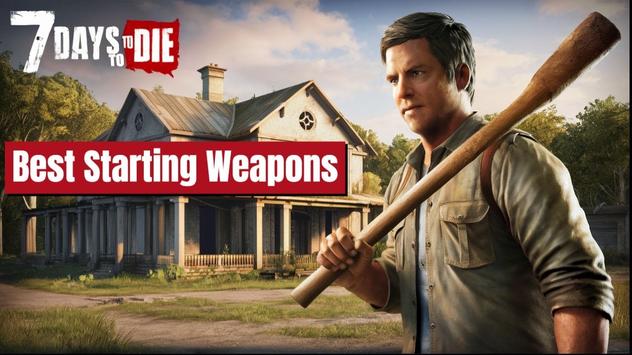The BEST Starting Weapon in 7 Days to Die