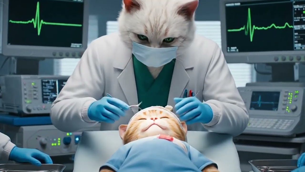 Tiny Hero: Kitten Risks It All for Her Dad’s Life 💔🔥