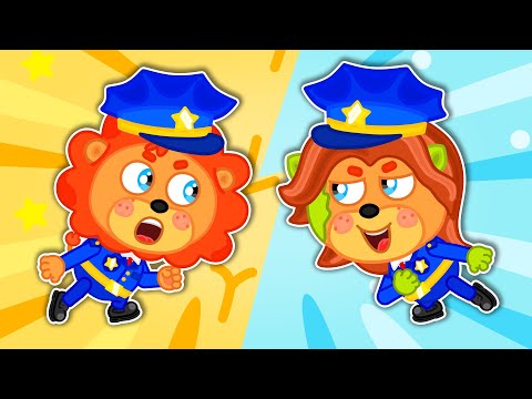 Маша и Леопольд. Фейковый полицейский - Мультик для детей - Lion Family на русском