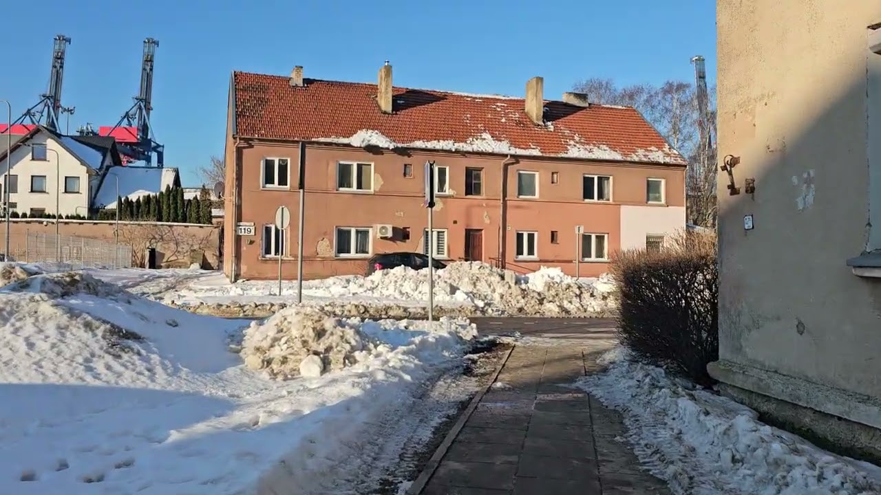 🇱🇹 Naikupės, Žalgirio, Sulupės g. Klaipėda. ❄️ -3°C 9:20 2026 m. vasario 25 d. #riportas #klaipėda  