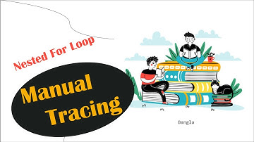 Nested For Loop  (SPL - C programming) | Coding Bangla | Manual Tracing