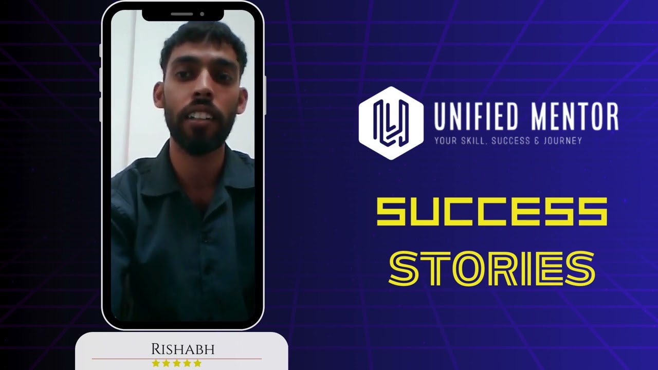 Rishabh 's Experience At Unified Mentor As An Intern.
