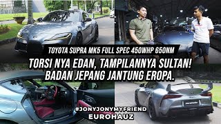 TOYOTA SUPRA MK5 FULL SPEC 450WHP 650NM SPEC MENTOK KANAN.