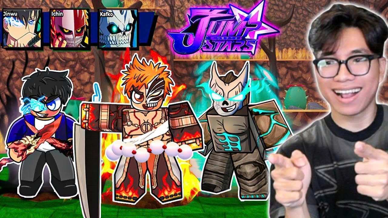 BI HUỲNH PAY TO WIN TRỞ THÀNH NHÂN VẬT ANIME TRONG JUMP STARS | ROBLOX