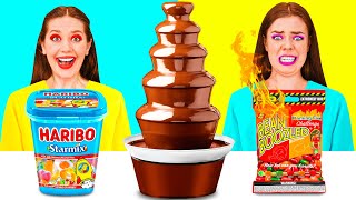 チョコレートファウンテンチャレンジ | 驚くべきことにらしいキッチンレシピ