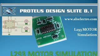 Proteus - Simulation of L293 Motor Drive IC